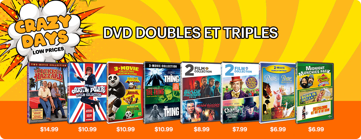 DVD DOUBLES & TRIPLES