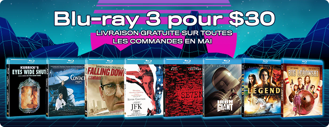 Blu-ray 3 for $30