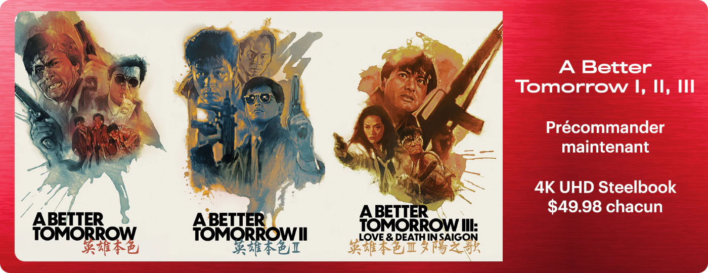 A Better Tomorrow Steelbooks