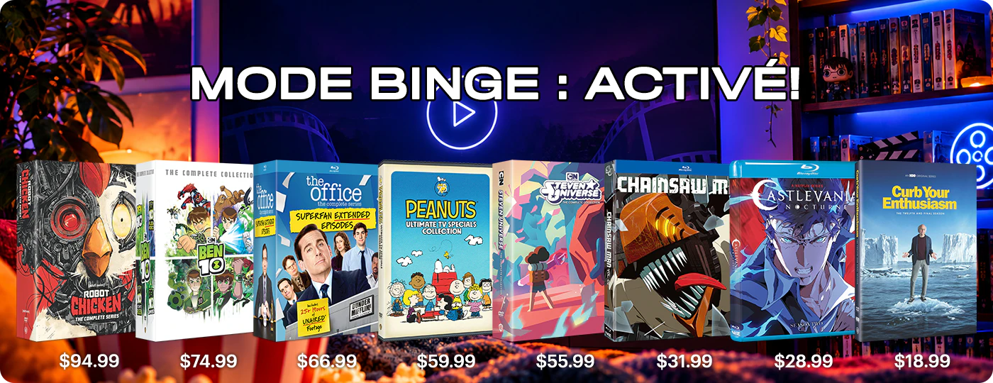 TV BINGE MODE: ON!
