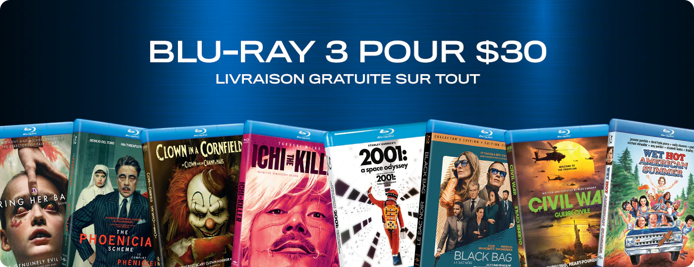 Blu-ray 3 for $30