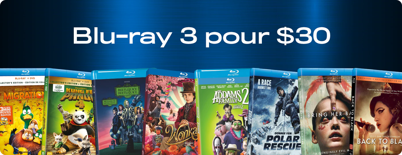 Blu-ray 3 for $30 Multibuy