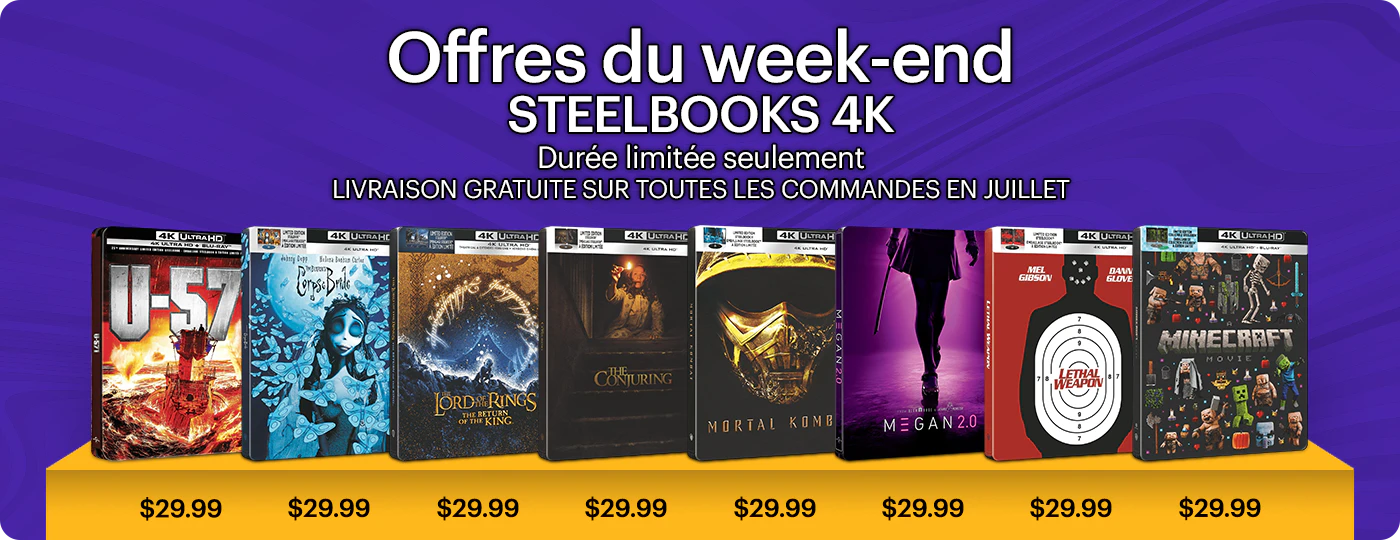 Weekend Deals - Steelbooks